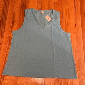 J. Crew sleeveless top, brand new